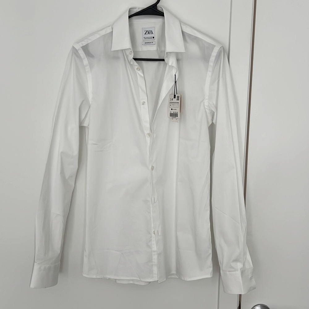 Zara new white shirt